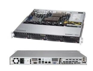 Server Chassis 1U 500W/CSE-813MFTQC-505CB price and information | Internal hard drives | hansapost.ee