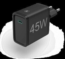 Hama USB type-C 45W, must hind ja info | Laadijad mobiiltelefonidele | hansapost.ee