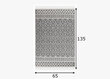 Vaip Theko Tom Tailor Colored Macrame 65x135 cm цена и информация | Vaibad | hansapost.ee