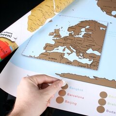 Reisikaart, inglise keeles hind ja info | Maakaardid | hansapost.ee