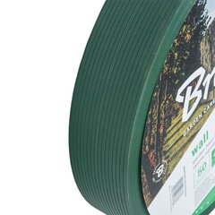 Aia katteriba Bradas Solid 4,75cm x 50m, roheline hind ja info | Aiad, murupiirded, aiavõrgud | hansapost.ee