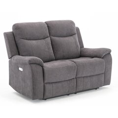 Двухместный диван Recliner Milo 155x96xH103 см, серый цена и информация | Кресла | hansapost.ee