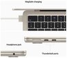 Apple MacBook Air 13” Apple M2 8/512GGB Starlight INT MLY13RU/A цена и информация | Sülearvutid | hansapost.ee