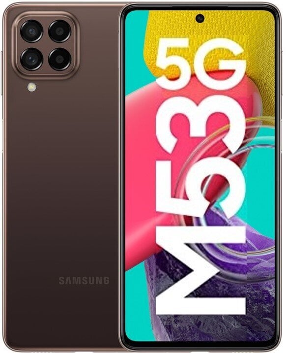 Samsung Galaxy M53 5G Dual-Sim 6/128GB SM-M536BZNDEUE hind ja info | Telefonid | hansapost.ee