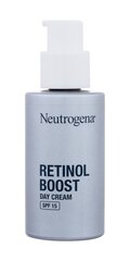 Päevakreem Neutrogena Retinol Boost SPF15 50 ml hind ja info | Neutrogena Parfüümid, lõhnad ja kosmeetika | hansapost.ee