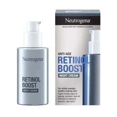 Öökreem Neutrogena Retinol Boost 50 ml price and information | Face creams | hansapost.ee