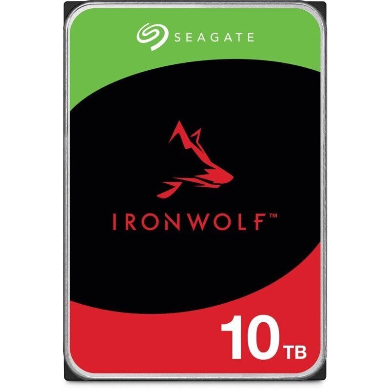 Kõvaketas|SEAGATE|IronWolf|10TB|SATA 3.0|256 MB|7200 rpm|3,5"|ST10000VN000 hind ja info | Sisemised kõvakettad | hansapost.ee