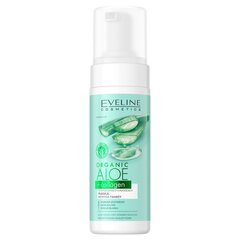 Puhastav näovaht Eveline Organic Aloe+Collagen 150 ml price and information | Facial cleansers | hansapost.ee