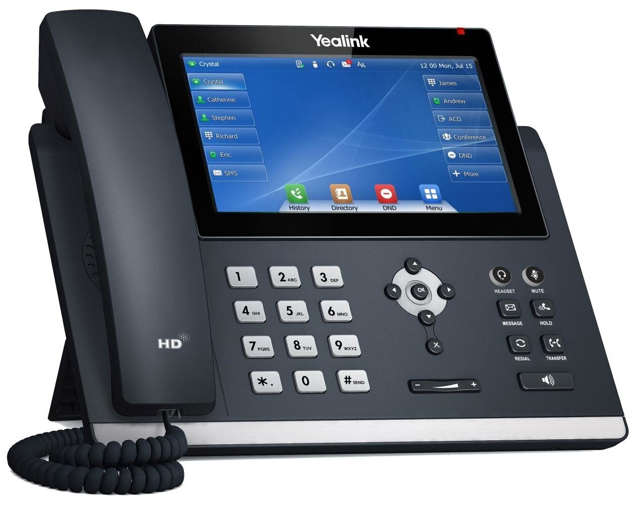 Yealink SIP-T48U, must hind ja info | Lauatelefonid | hansapost.ee