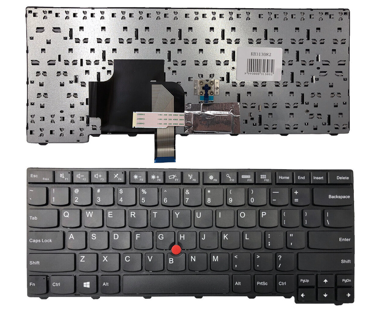 Lenovo Thinkpad T440, T440p, T440s, T450, T450s, T431s, E431 koos raami ja „trackpoint‘iga“ цена и информация | Klaviatuurid | hansapost.ee