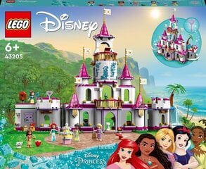43205 LEGO® | Disney Princess Võrratu seiklusloss hind ja info | Klotsid ja konstruktorid | hansapost.ee