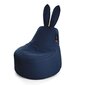 Kott-tool Qubo™ Baby Rabbit, gobelään, tumesinine цена и информация | Kott-toolid, tugitoolid ja tumbad lastele | hansapost.ee