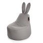 Kott-tool Qubo™ Baby Rabbit, gobelään, helehall цена и информация | Kott-toolid, tugitoolid ja tumbad lastele | hansapost.ee