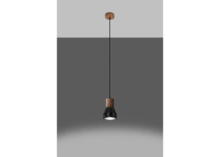 Подвесной светильник QUBIC черный цена и информация | Потолочные светильники | hansapost.ee