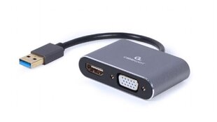Gembrid USB3/HDMI/VGA цена и информация | Адаптеры, USB-разветвители | hansapost.ee