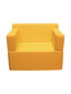 Diivan Wood Garden Bergamo 90 Premium, kollane hind ja info | Kott-toolid, tugitoolid ja tumbad lastele | hansapost.ee