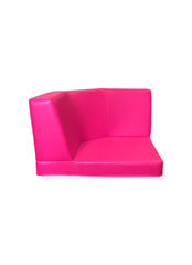 Nurga tugitool Wood Garden Dry Pool Meditap, roosa hind ja info | Kott-toolid, tugitoolid ja tumbad lastele | hansapost.ee