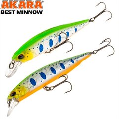 Vobler Akara Best Minnow 100SP A204 цена и информация | Воблеры, приманки, блесны | hansapost.ee