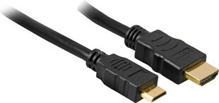 HDMI-мини-HDMI, 1 м цена и информация | Кабели и провода | hansapost.ee