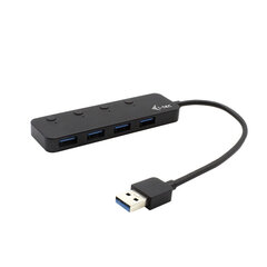 HUB 4p USB3.0 i-Tec U3CHARGEHU цена и информация | Кабели и провода | hansapost.ee
