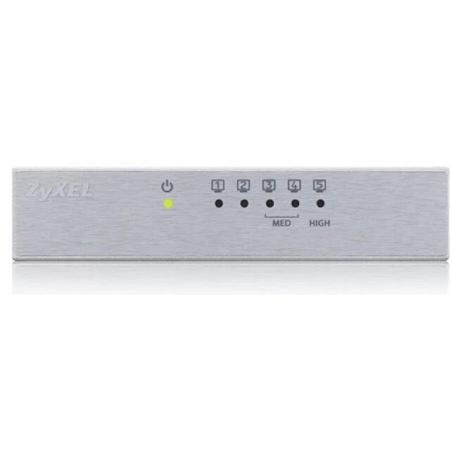 Zyxel GS-105B v3 Haldamata L2+ Gigabit Ethernet (10/100/1000) Hõbe hind ja info | Ruuterid | hansapost.ee