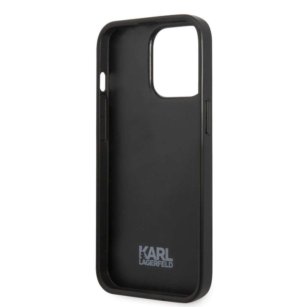 Karl Lagerfeld Monogram Ikonik ümbris, iPhone 13 Pro Black hind ja info | Telefonide kaitsekaaned ja -ümbrised | hansapost.ee