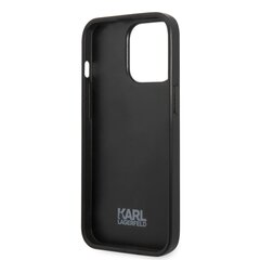 Karl Lagerfeld Monogram Ikonik чехол for iPhone 13 Pro Max Black цена и информация | Чехлы для телефонов | hansapost.ee