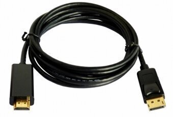 Brackton, DP/HDMI, 1.5 m цена и информация | Juhtmed ja kaablid | hansapost.ee