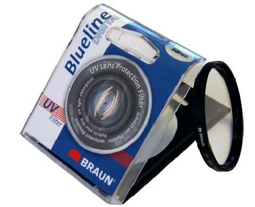 Braun blueuv55 цена и информация | Fotoaparaatide filtrid | hansapost.ee