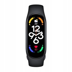 Xiaomi Mi Band 7 Фитнес браслет - 2in1 Монитор сердца и Часы с Oled Дисплеем & Тач-панелю Черный BHR6006EU цена и информация | Фитнес-браслеты | hansapost.ee