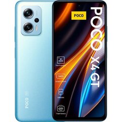 Poco X4 GT 5G Dual SIM 8/256GB MZB0C16EU Blue цена и информация | Мобильные телефоны | hansapost.ee