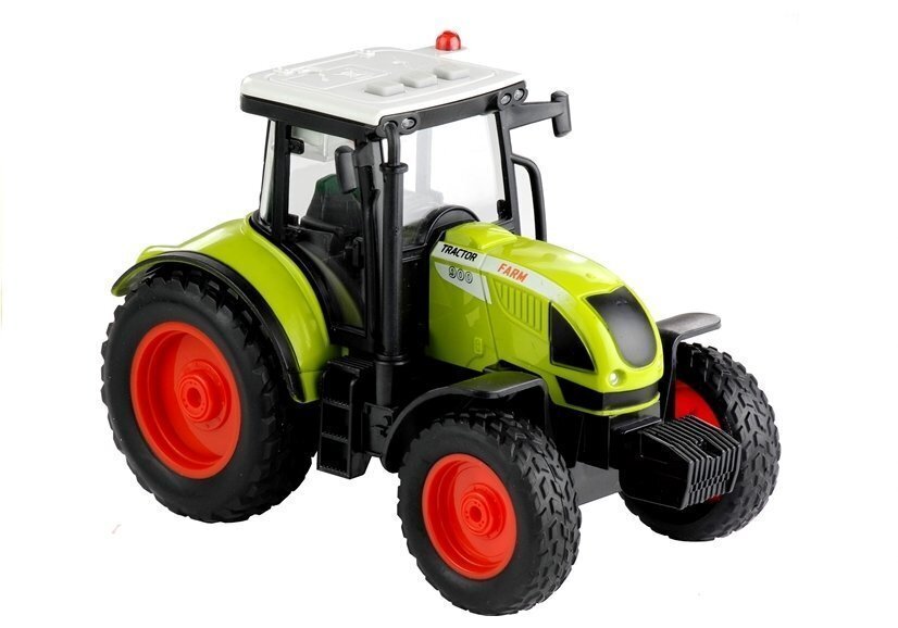 Traktor haagisega, paakauto, helid, 37,5 cm цена и информация | Mänguasjad poistele | hansapost.ee