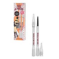 Kulmupliiats Benefit Twice As Precise My Brow Pencil, 2 x 8 g, Warm Light Brown hind ja info | Benefit Parfüümid, lõhnad ja kosmeetika | hansapost.ee