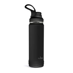 Термо бутылка Puro, 750 мл, черный цвет цена и информация | Фляги для воды | hansapost.ee
