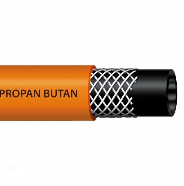 Gaasivoolik Bradas PROPAN-BUTAN, 9*2,5mm, 25m цена и информация | Käsitööriistad | hansapost.ee