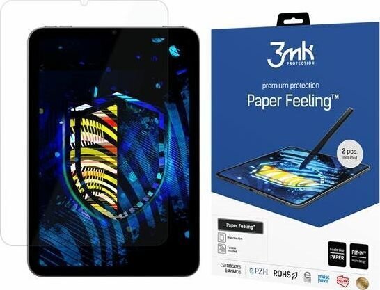 3MK Paper Feeling for iPad Mini 2021 8.3" цена и информация | Tahvelarvuti lisatarvikud | hansapost.ee