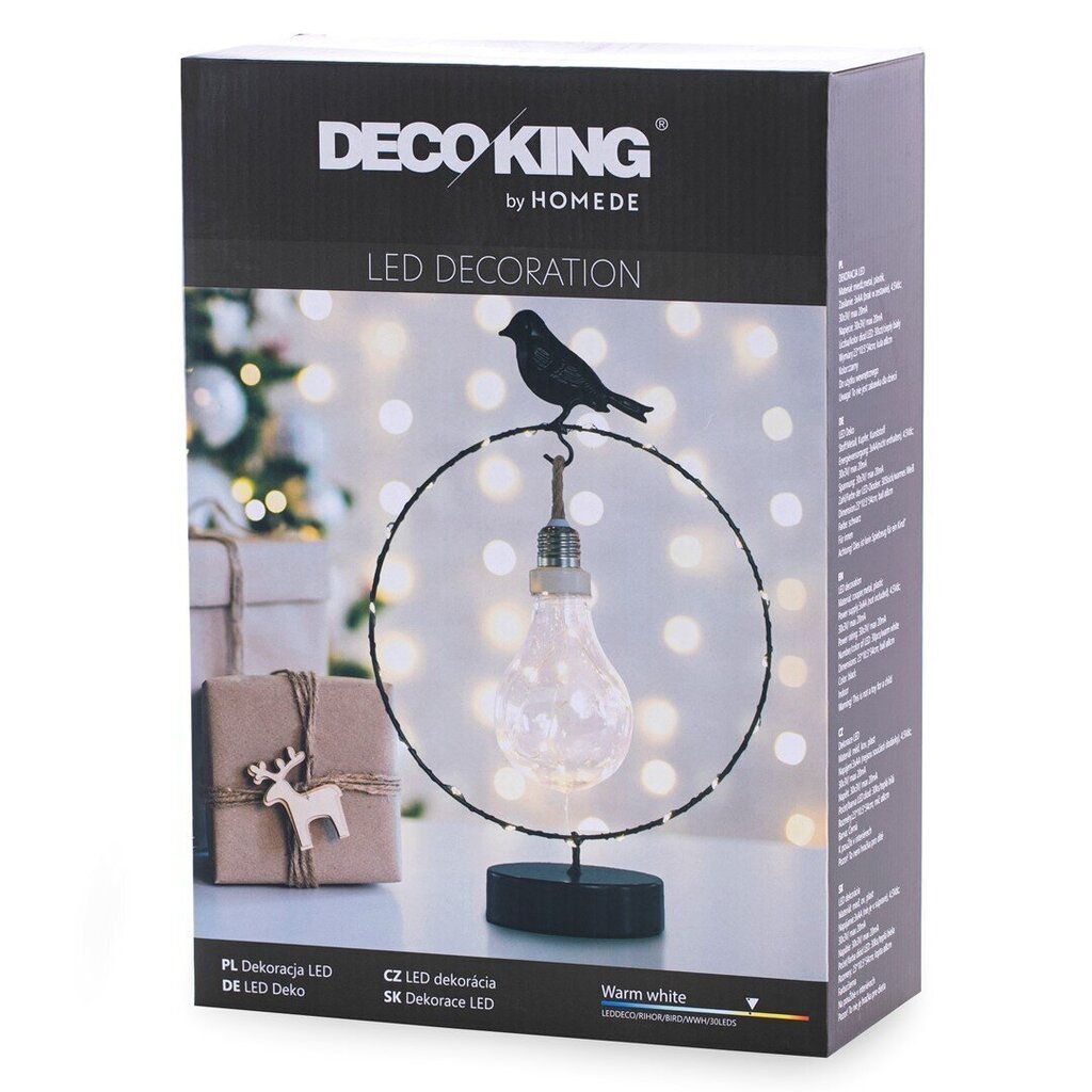 Dekoratsioon DecoKing Rihor Bird, 30 tk. hind ja info | Jõulukaunistused | hansapost.ee