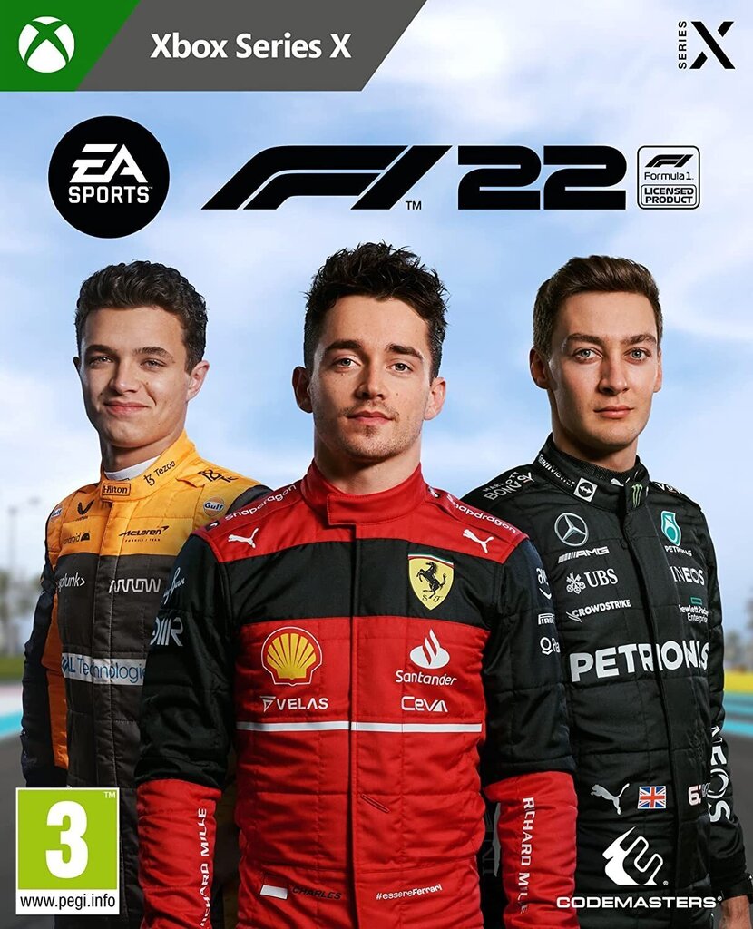 Xbox Series X F1 2022 цена и информация | Konsooli- ja arvutimängud | hansapost.ee