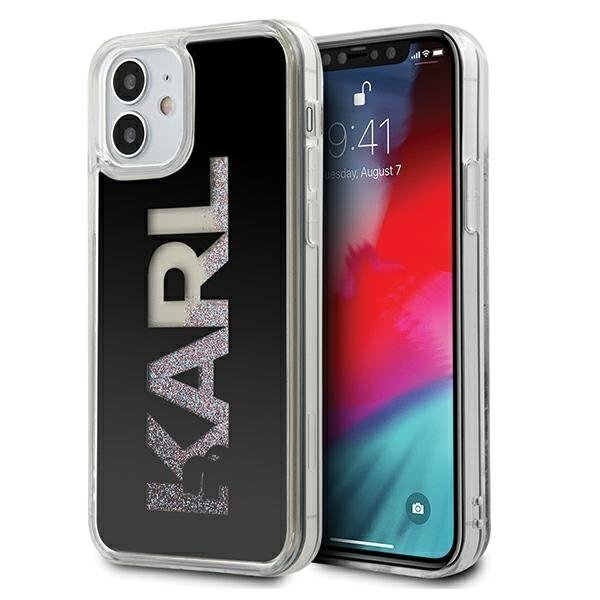 Telefoniümbris Karl Lagerfeld KLHCP12SKLMLBK iPhone 12 mini 5,4" hind ja info | Telefonide kaitsekaaned ja -ümbrised | hansapost.ee