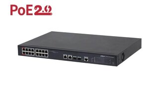 Switch|DAHUA|Type L2|Desktop/pedestal|90 Watts|PFS4218-16ET-240-V3 цена и информация | Коммутаторы (Switch) | hansapost.ee