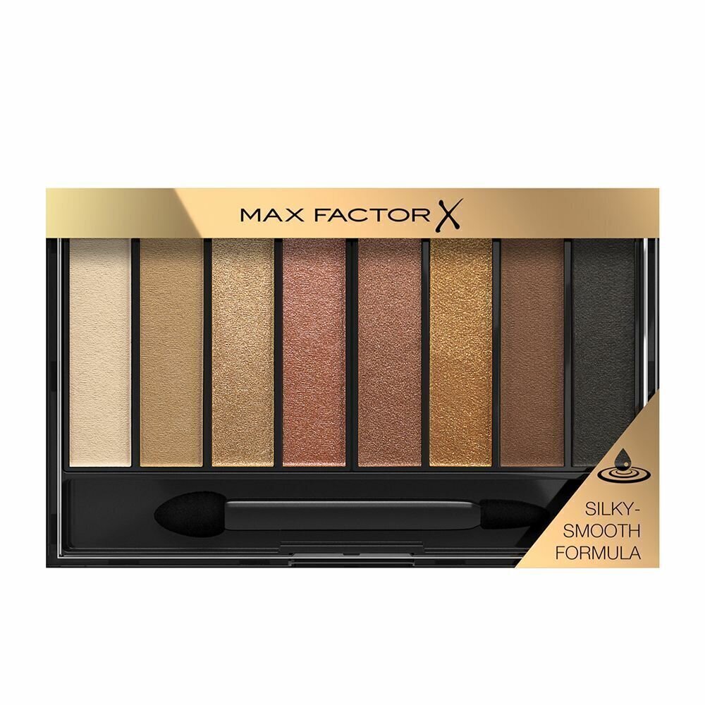 Lauvärvipalett Max Factor Masterpiece Nude Palette Golden Nudes hind ja info | Lauvärvid, ripsmetušid ja silmapliiatsid | hansapost.ee