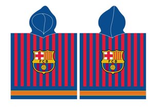 Детское полотенце - пончо FC Barcelona, 60x120 см цена и информация | Полотенца | hansapost.ee
