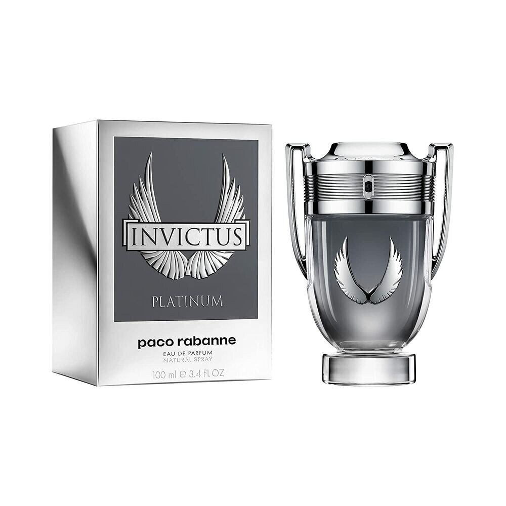 Meeste parfüüm Paco Rabanne Invictus Platinum EDP (100 ml) цена и информация | Parfüümid meestele | hansapost.ee