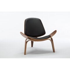 Кресло Niko, черное/коричневое цена и информация | Кресла для отдыха | hansapost.ee
