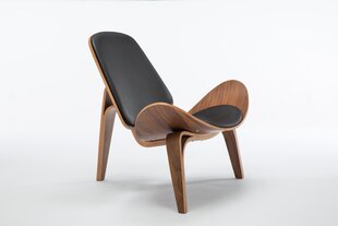 Кресло Niko, черное/коричневое цена и информация | Кресла для отдыха | hansapost.ee