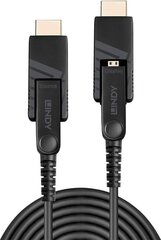 Kaabel Lindy HDMI - HDMI 20 m hind ja info | Juhtmed ja kaablid | hansapost.ee