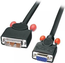 Кабель Lindy DVI-A - D-Sub (VGA) 5 м цена и информация | Кабели и провода | hansapost.ee