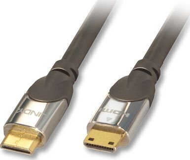 Kaabel Lindy HDMI Mini - HDMI Mini 1 m цена и информация | Juhtmed ja kaablid | hansapost.ee