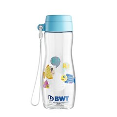 Детская бутылка для воды BWT Fish, синяя, 375 мл цена и информация | BWT Туризм | hansapost.ee