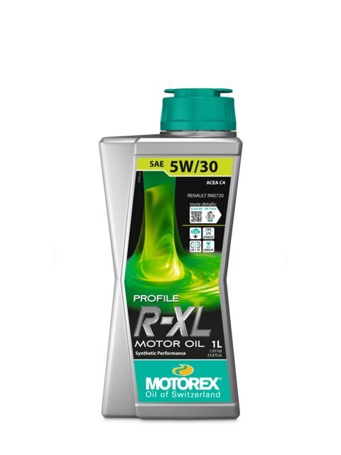 MOTOREX PROFILE R-XL C4 5W30 1L õli цена и информация | Mootoriõlid | hansapost.ee